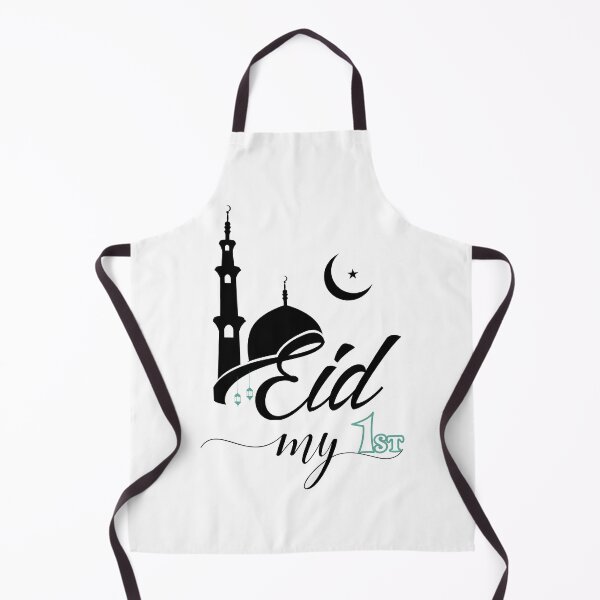 Item preview, Illustration "my first Eid" green button designed and sold by DamiCrea82.