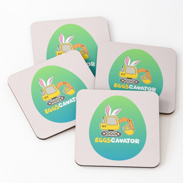 Item preview, EggsCavator, Easter, Bunny, Eggs, Rabbit, Excavator, Eggs Cavator designed and sold by Cerulean-Shop.