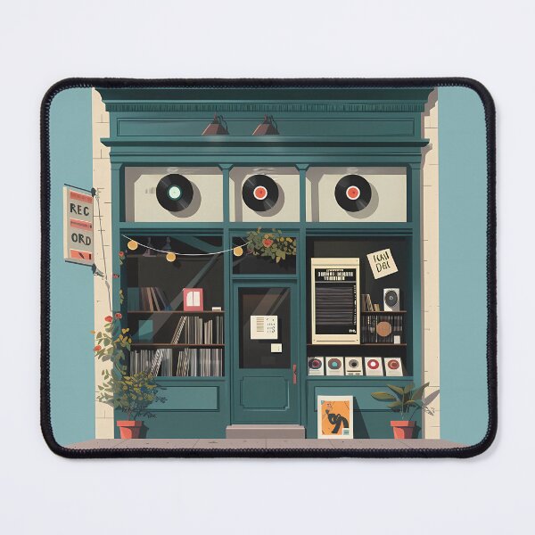 Item preview, Record Shop designed and sold by Weirdanya.