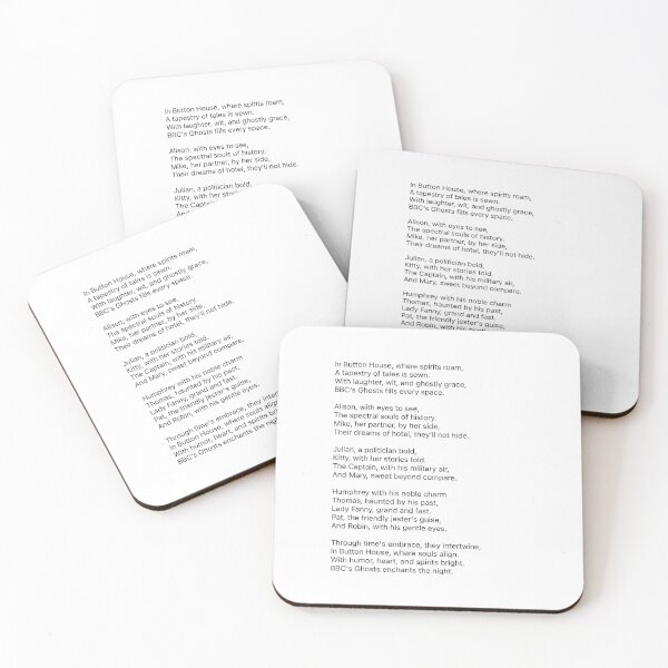Item preview, BBC Ghost poem designed and sold by Artquo.