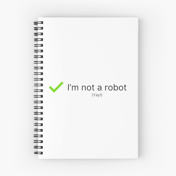 Item preview, I'm not a robot (Yay!) designed and sold by TheLastGarden.