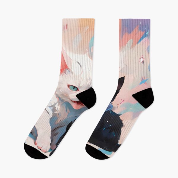 Item preview, white & black in pastel background designed and sold by KiraChie.