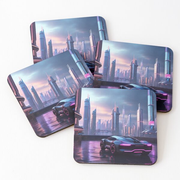 Item preview, 008 Cyberpunk City designed and sold by Alexis Art Collection.