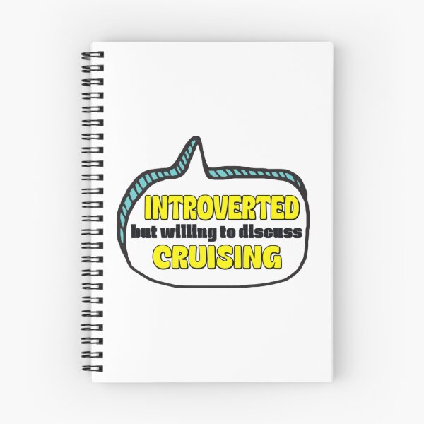 Item preview, Introverted But Willing To Discuss Cruising8 designed and sold by eyetell.
