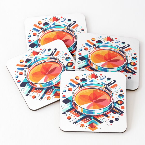 Item preview, Abstract Petri Dish: Artistic Scientific Design designed and sold by Amanda-S-Olsen.