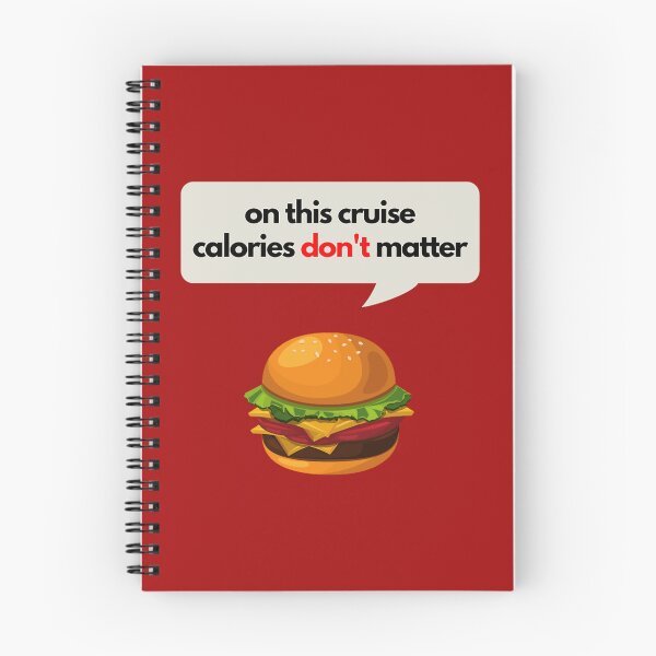 Item preview, On This Cruise Calories Don_t Matter Burger Tee   designed and sold by eyetell.