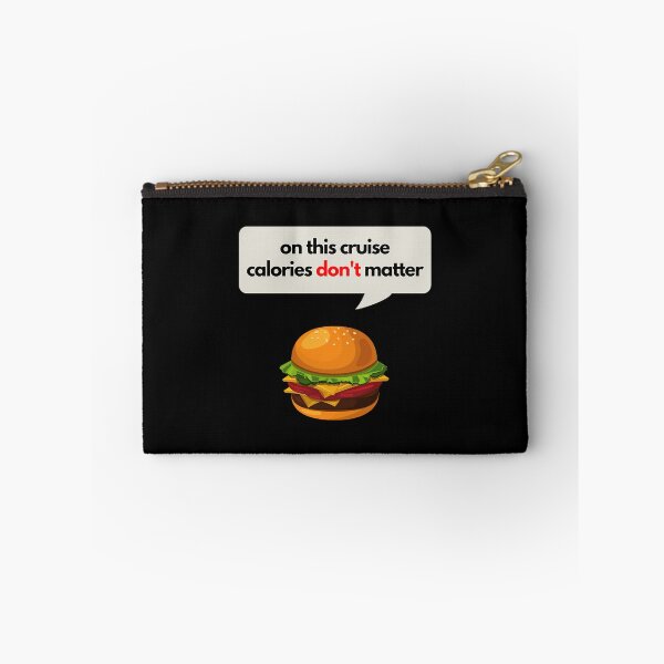 Item preview, On This Cruise Calories Don_t Matter Burger Tee   designed and sold by eyetell.
