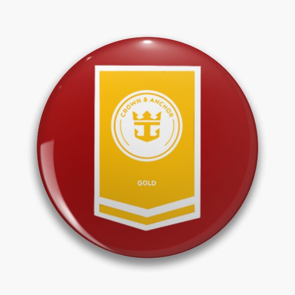 Item preview, Royal Caribbean Crown and Anchor Gold    designed and sold by eyetell.