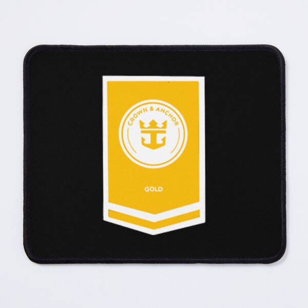 Item preview, Royal Caribbean Crown and Anchor Gold    designed and sold by eyetell.