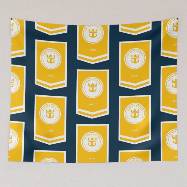 Item preview, Royal Caribbean Crown and Anchor Gold    designed and sold by eyetell.
