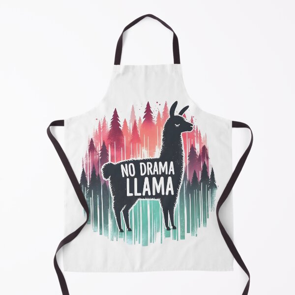 Item preview, drama, llama, groovy designed and sold by TrueArtVibes.