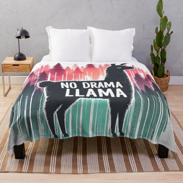 Item preview, drama, llama, groovy designed and sold by TrueArtVibes.