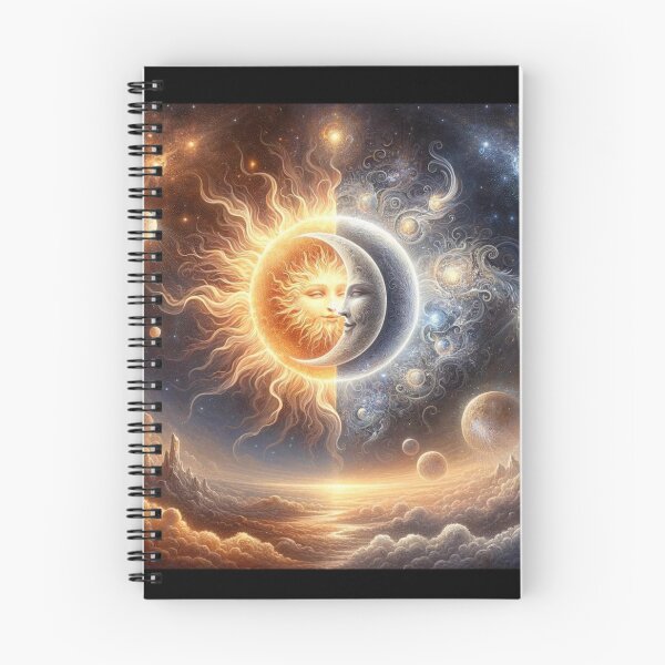 Item preview, Celestial Sun and Moon Lovers Eclipse  designed and sold by Digital-Fusion.