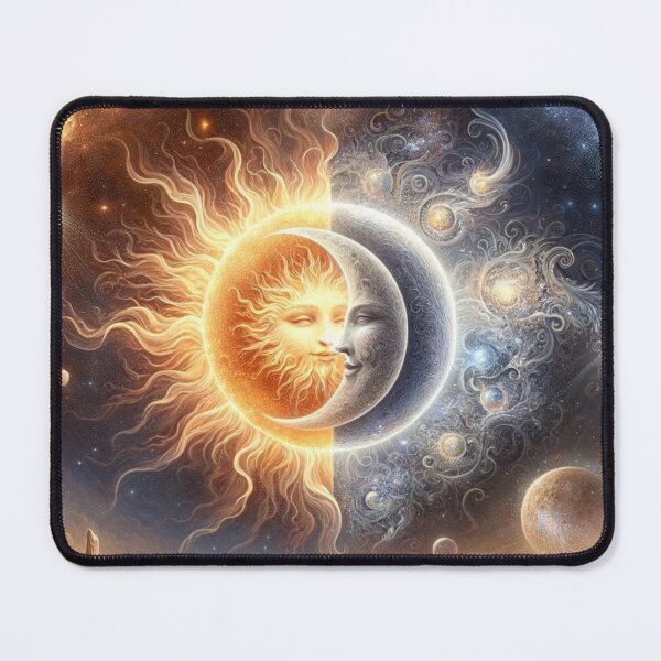 Item preview, Celestial Sun and Moon Lovers Eclipse  designed and sold by Digital-Fusion.