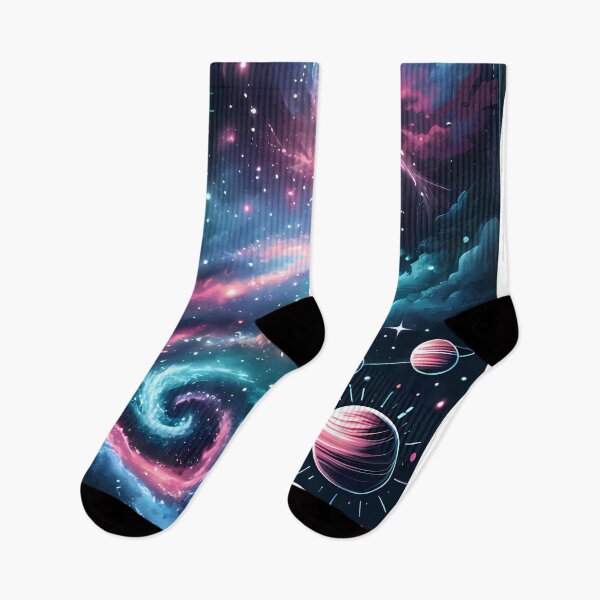 Item preview, Spiral Galaxy Dreams - Cosmic Dance of Planets and Stars designed and sold by aiart-cutegirl.