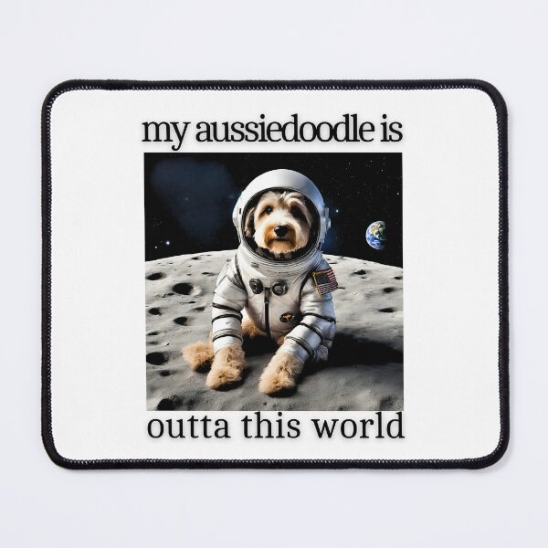 Item preview, Outta This World Aussiedoodle designed and sold by Fredster1966.