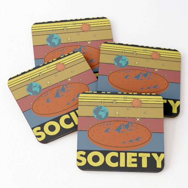 Item preview, Classic Flat Mars Society 2021 Vintage Retro designed and sold by SaraMBrewer.