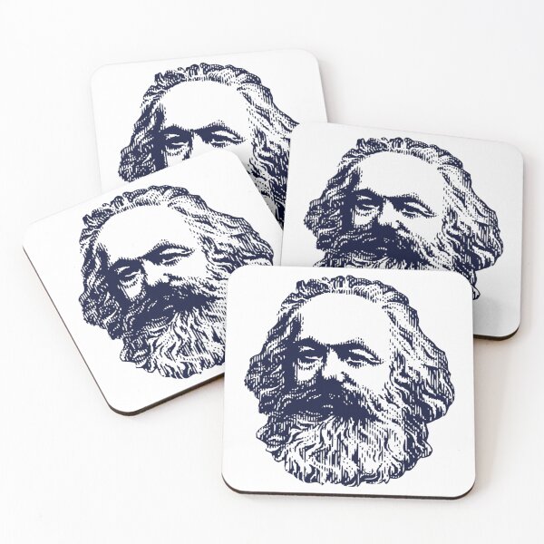 Item preview, Karl Marx Logo Print designed and sold by BLTD.Global Revolution.