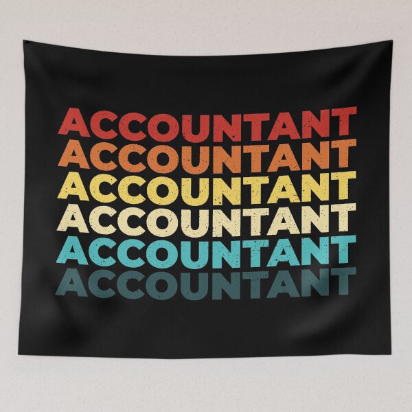 Item preview, Accountant Retro Vintage Accounting  designed and sold by Turie.