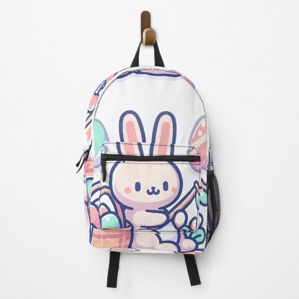 Item preview, Happy Hoppy pink Easter:Bunny and Egg Sticker Collection designed and sold by Aopo Chaloemphon.