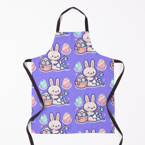 Item preview, Happy Hoppy pink Easter:Bunny and Egg Sticker Collection designed and sold by Aopo Chaloemphon.