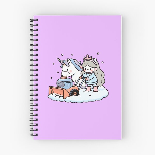 Item preview, Snow Blower Adventure of Unicorn and Little Princess designed and sold by zzz888.