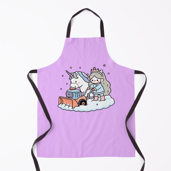 Item preview, Snow Blower Adventure of Unicorn and Little Princess designed and sold by zzz888.