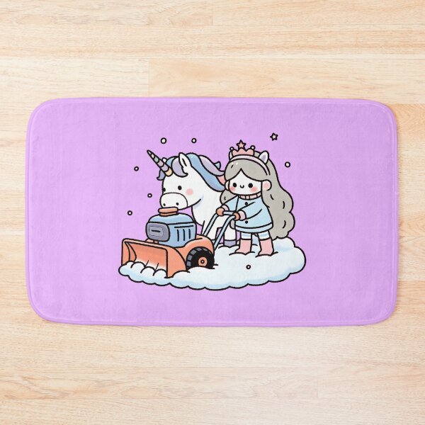 Item preview, Snow Blower Adventure of Unicorn and Little Princess designed and sold by zzz888.