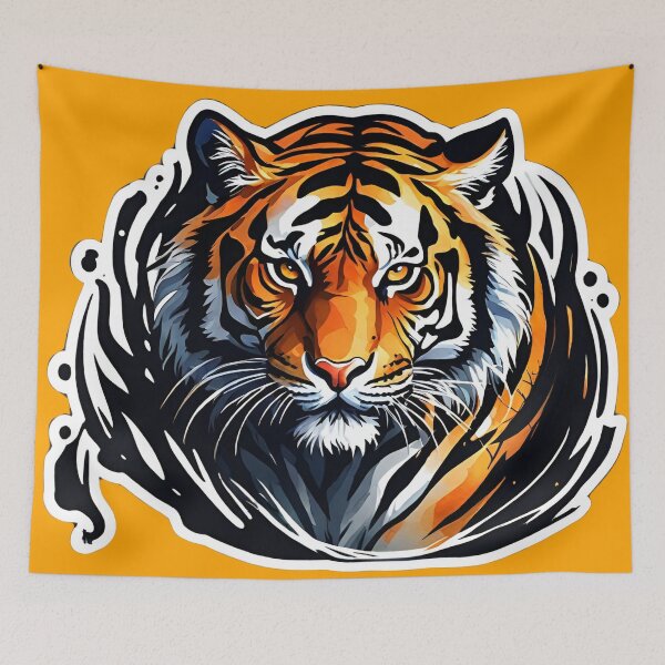 Item preview, Tiger Stare designed and sold by pUNKnown.