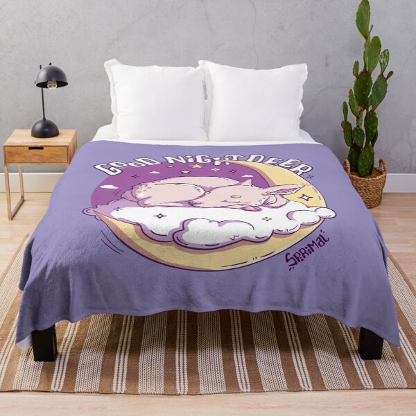 Item preview, Good Night Deer - Dreamy Slumber Illustration designed and sold by SPIRIMAL.