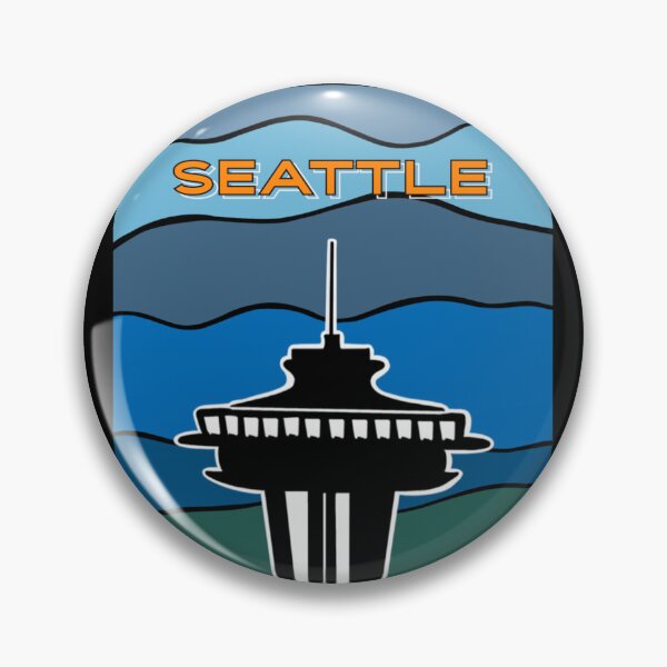 Item preview, Bold Abstract Silhouette of the Seattle Space Needle designed and sold by Kreativechaos.