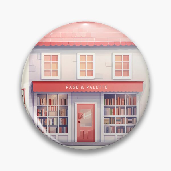Item preview, Page & Palette Bookstore designed and sold by Weirdanya.