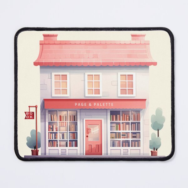Item preview, Page & Palette Bookstore designed and sold by Weirdanya.