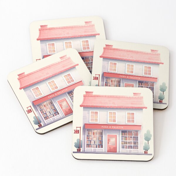 Item preview, Page & Palette Bookstore designed and sold by Weirdanya.