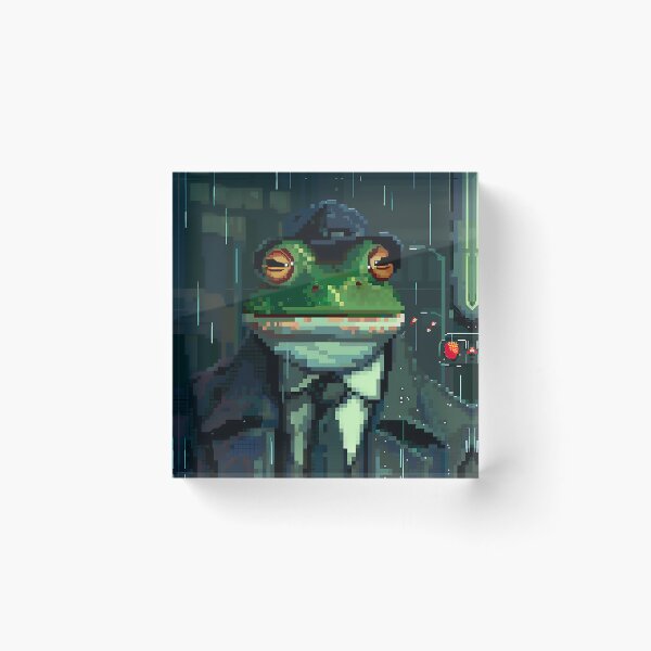 Item preview, Pixel Frog designed and sold by FrostyFrisby.