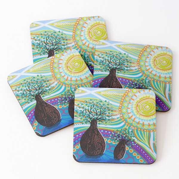 Item preview, Sun Sets on Bouncy Boabs  designed and sold by WiddershinsArts.
