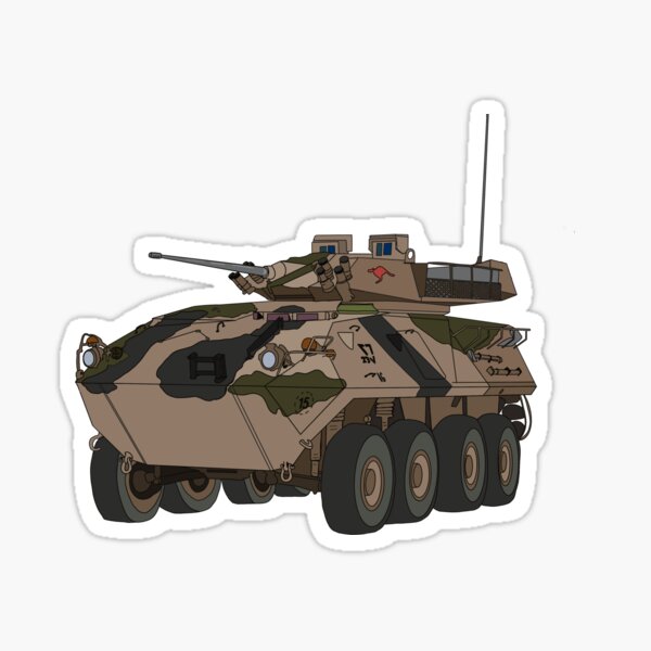 Item preview, ASLAV  designed and sold by Australian Army Stickers.