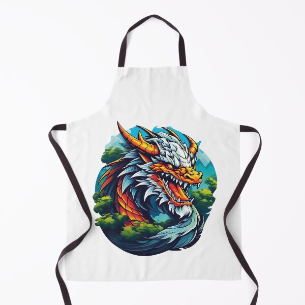 Item preview, Mighty dragon over mystical forest designed and sold by Ink-Kreativ.