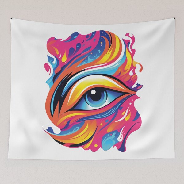 Item preview, Colorful Eye: An explosion of colors designed and sold by Ink-Kreativ.