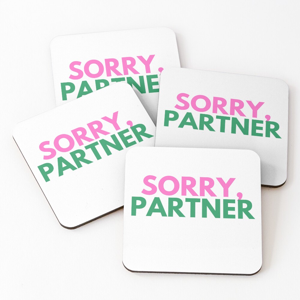 Item preview, Coasters (Set of 4) designed and sold by SorryPartner.
