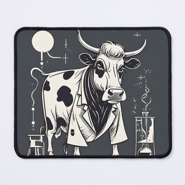Item preview, Cow In As Scientist  designed and sold by Dilendor.
