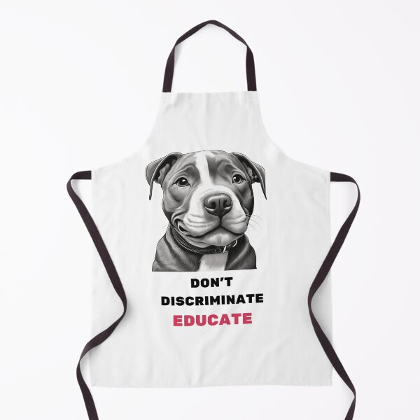 Item preview, Pitbull Don't Discriminate Educate designed and sold by Pitbulls.org Dogs For Smart People.