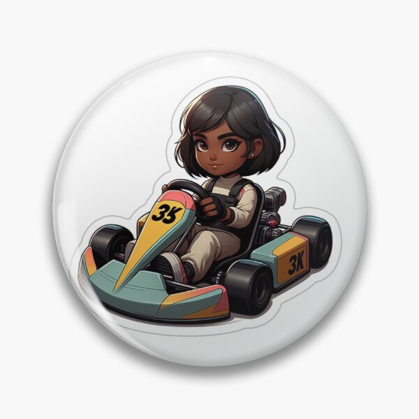 Item preview, The Girl and the Go-Kart designed and sold by hodgeheg-.