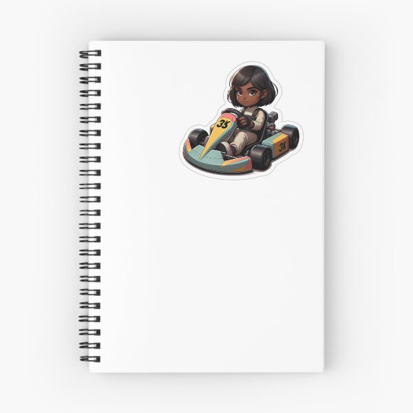 Item preview, The Girl and the Go-Kart designed and sold by hodgeheg-.