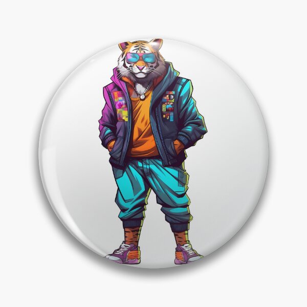 Item preview, Stylish tiger designed and sold by ebialonestar.