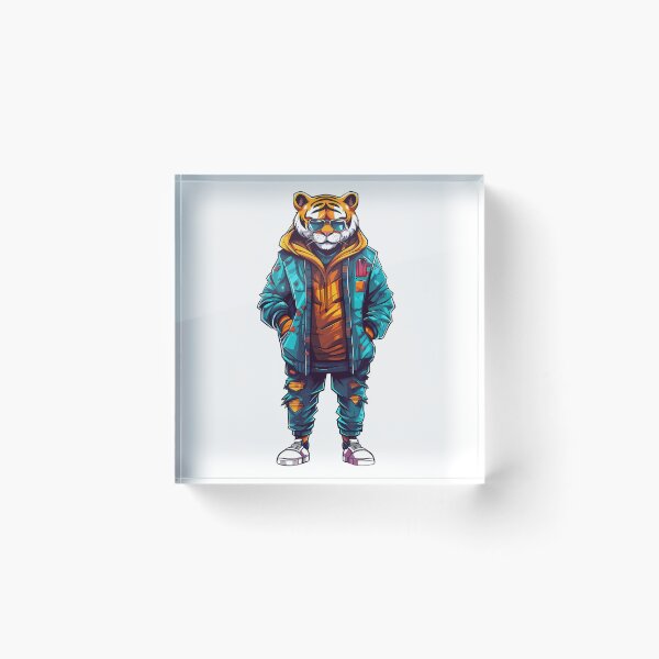 Item preview, Stylish tiger designed and sold by ebialonestar.