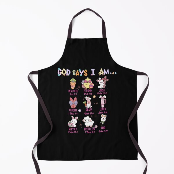 Item preview, God Says I Am Easter Bible Quotes designed and sold by my-green-gecko.