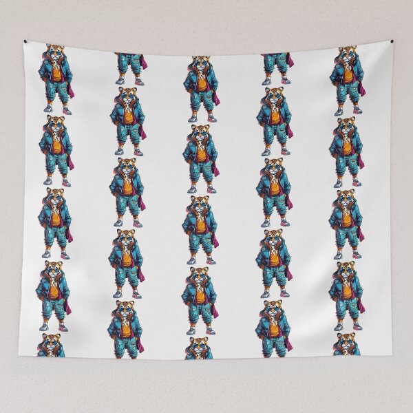 Item preview, Stylish tiger designed and sold by ebialonestar.