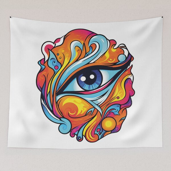 Item preview, Colorful Eye: An Explosion of Creativity designed and sold by Ink-Kreativ.