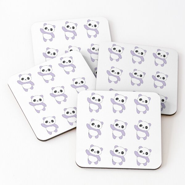 Item preview, 9 Best Cute Purple Panda illustration pack designed and sold by CuteArtPack.